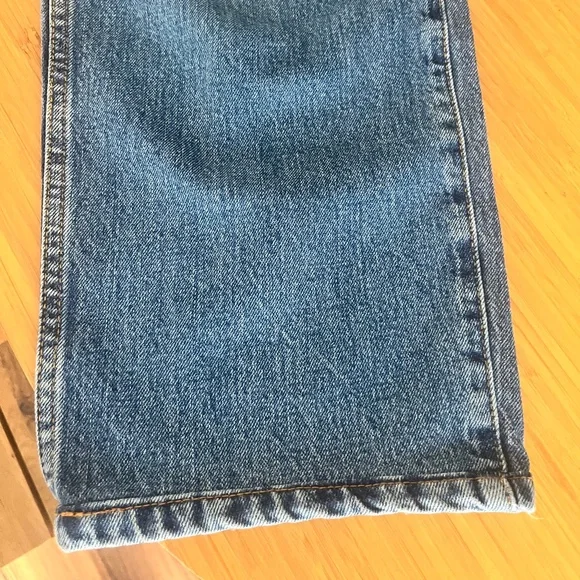 Sezane L'iconique Droit Trousers Denim - Size 8 - Picture 8 of 9